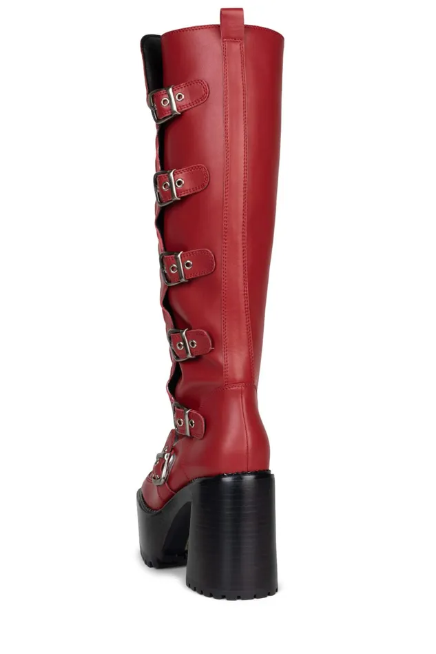 Jeffrey Campbell MOTOXX Black Women Boot
