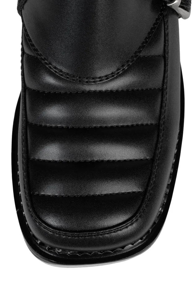 Jeffrey Campbell MOTOXX Black Women Boot