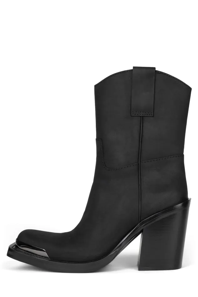Jeffrey Campbell MYSTERIA Black Women Ankle To Mid