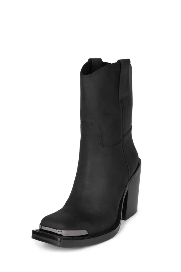 Jeffrey Campbell MYSTERIA Black Women Ankle To Mid