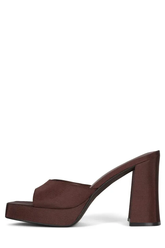 Jeffrey Campbell NINETY Purple Faille Women Sandal