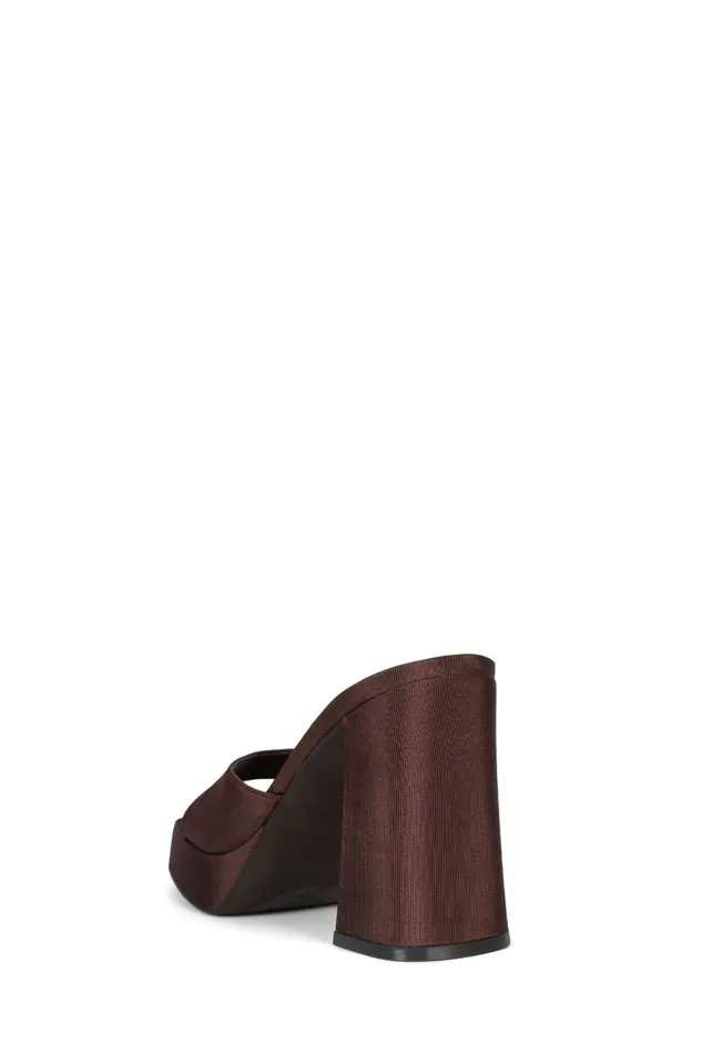 Jeffrey Campbell NINETY Purple Faille Women Sandal