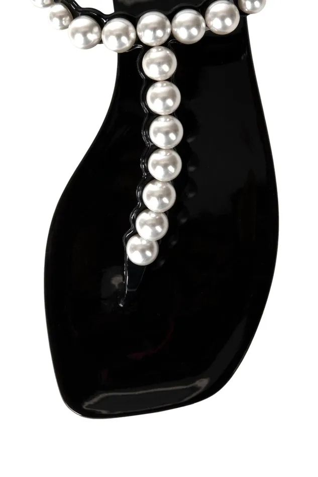 Jeffrey Campbell PEARLESQUE Natural Shiny Women Flat
