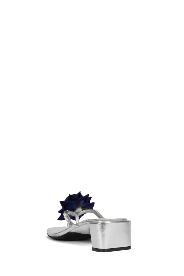 Jeffrey Campbell PRIMROSE Silver Navy Women Heel