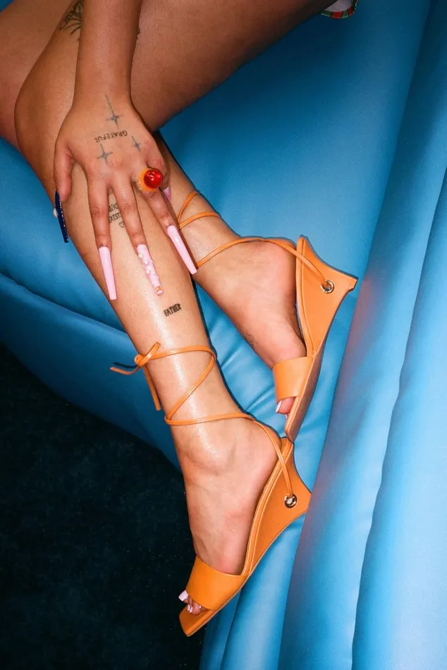 Jeffrey Campbell READY2GO Black Gold Women Heel