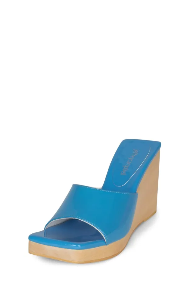 Jeffrey Campbell SIMONA Fuchsia Patent Women Sandal