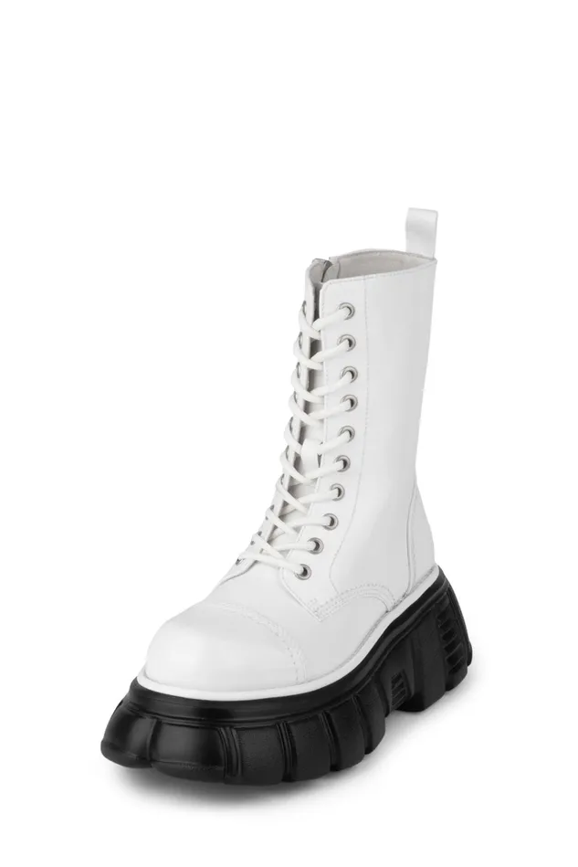 Jeffrey Campbell STOMP White Box Women Boot