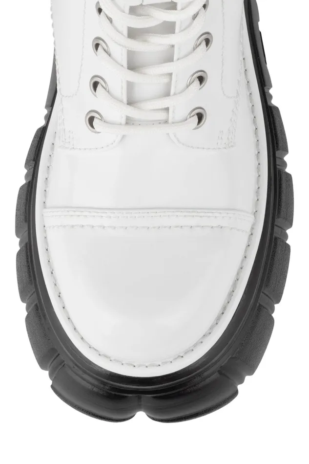 Jeffrey Campbell STOMP White Box Women Boot