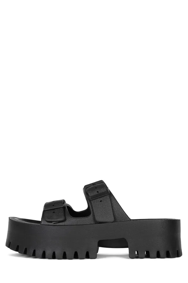 Jeffrey Campbell STROLLON Black Women Sandal