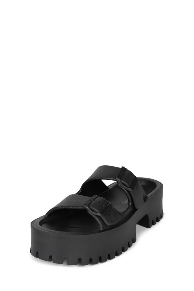 Jeffrey Campbell STROLLON Black Women Sandal