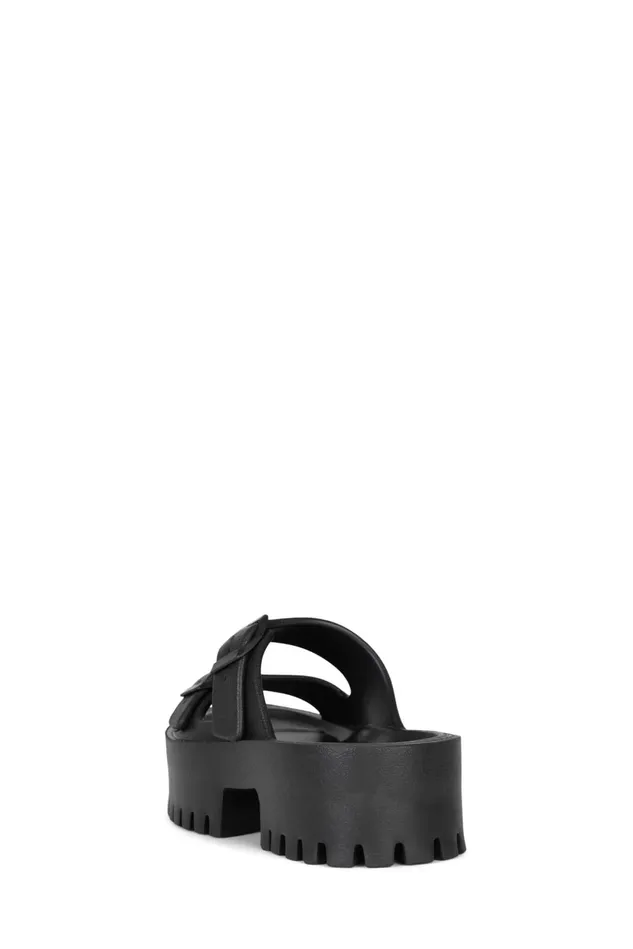Jeffrey Campbell STROLLON Black Women Sandal