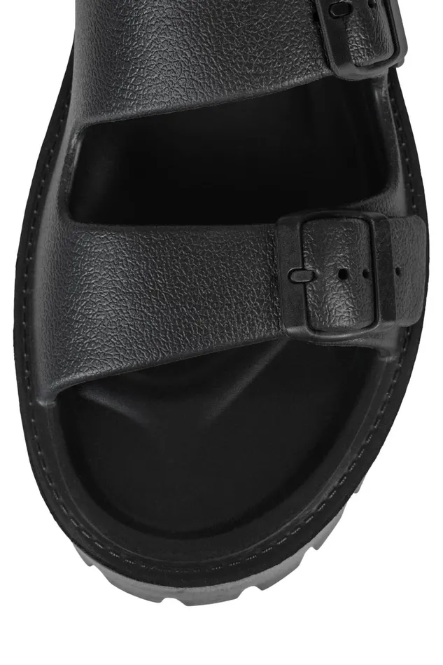 Jeffrey Campbell STROLLON Black Women Sandal