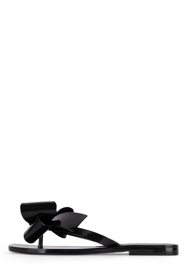 Jeffrey Campbell SUGARY Red Shiny Black Shiny Women Flat