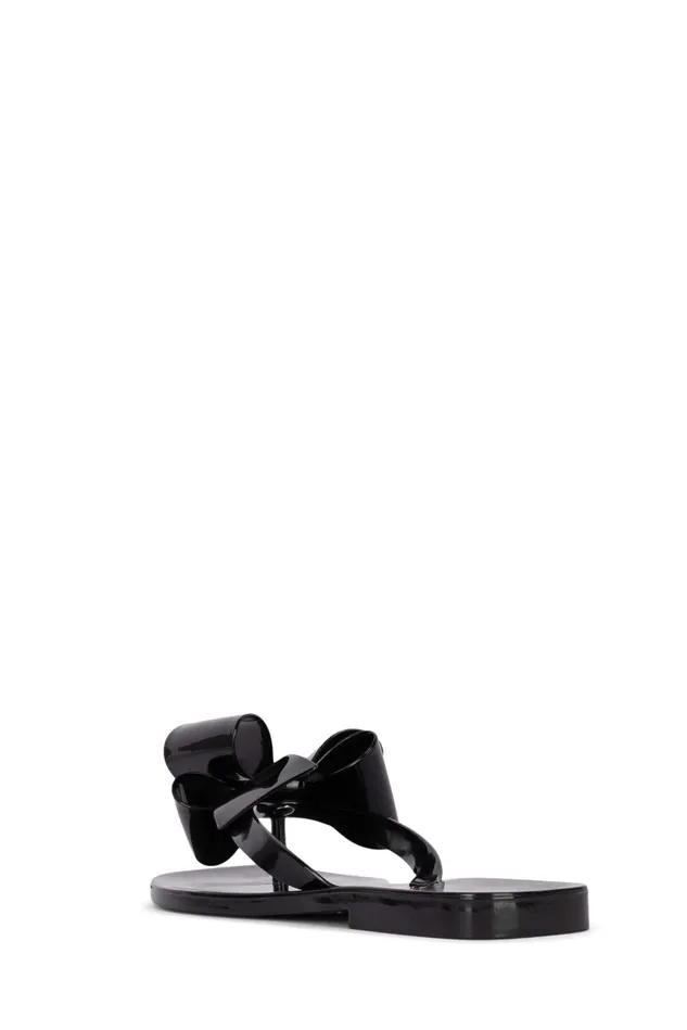 Jeffrey Campbell SUGARY Red Shiny Black Shiny Women Flat