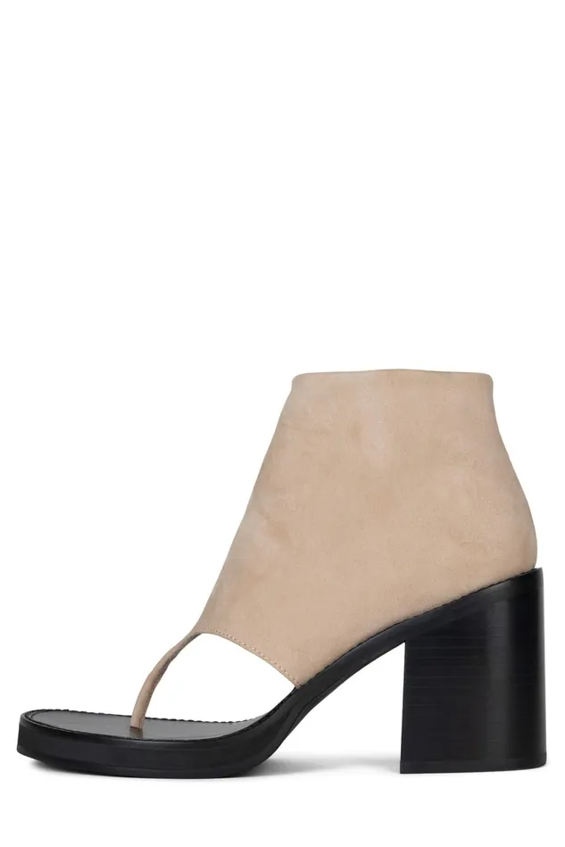 Jeffrey Campbell TRUST Rust Suede Women Ankle To Mid