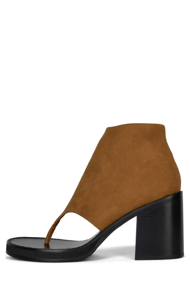 Jeffrey Campbell TRUST Rust Suede Women Ankle To Mid