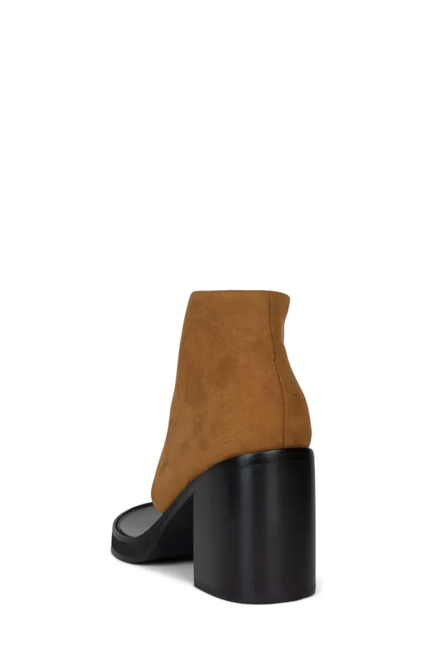 Jeffrey Campbell TRUST Rust Suede Women Ankle To Mid
