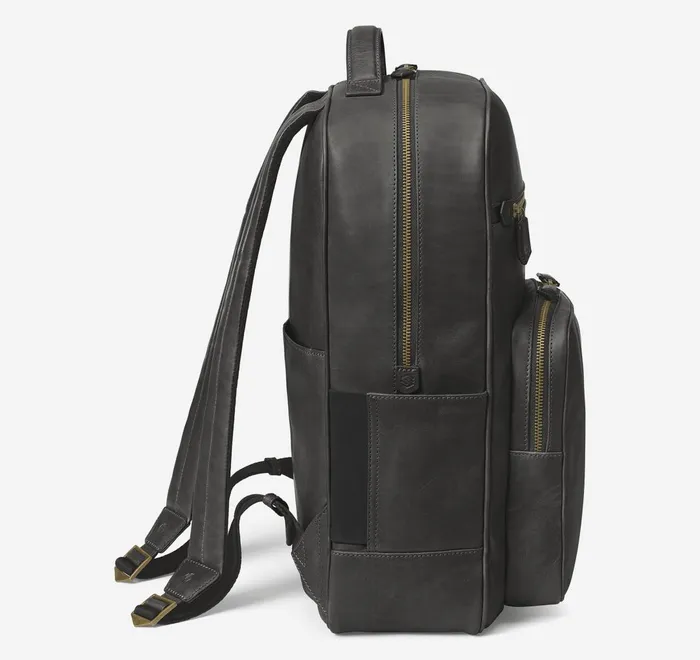 JohnstonandMurphy Backpacks and Briefcases Rhodes Backpack Black Full Grain 8211 Men JohnstonandMurphy Backpacks and Briefcases Rhodes Backpack Black Full Grain 8211 Men