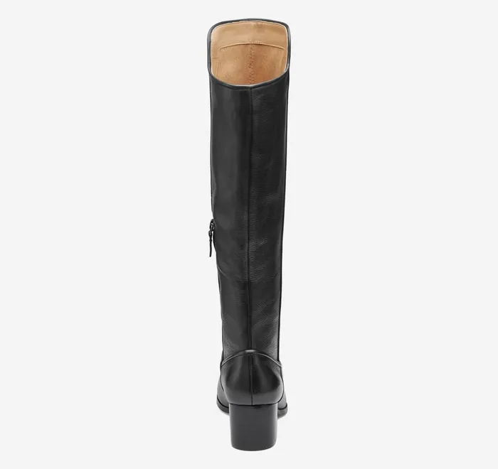 JohnstonandMurphy Boots and Booties Trista Rider Boot Black Calfskin 8211 Women JohnstonandMurphy Boots and Booties Trista Rider Boot Black Calfskin 8211 Women