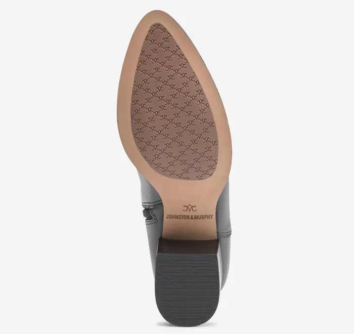 JohnstonandMurphy Boots and Booties Trista Rider Boot Black Calfskin 8211 Women JohnstonandMurphy Boots and Booties Trista Rider Boot Black Calfskin 8211 Women