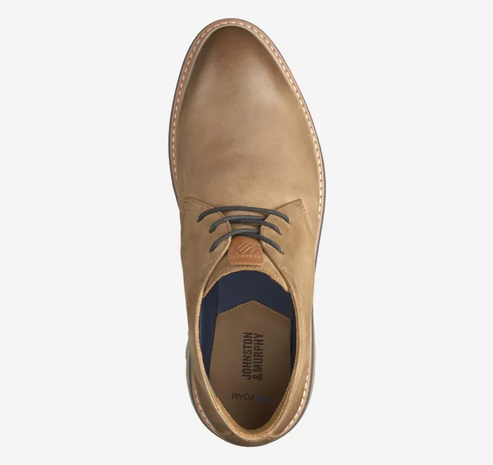 JohnstonandMurphy Boots Braydon Chukka Brown Oiled Full Grain 8211 Men JohnstonandMurphy Boots Braydon Chukka Brown Oiled Full Grain 8211 Men