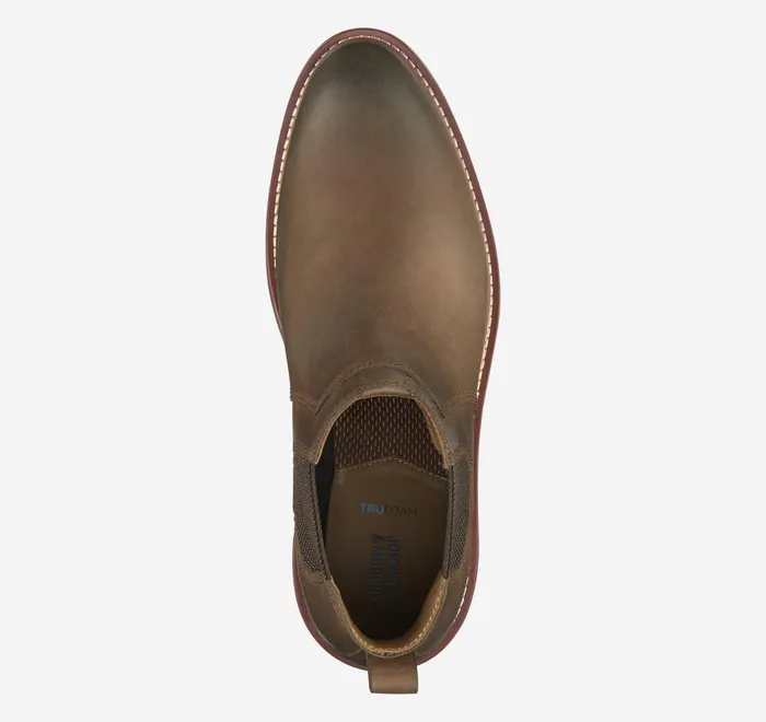 JohnstonandMurphy Boots Upton Chelsea Boot Brown Oiled Full Grain 8211 Men JohnstonandMurphy Boots Upton Chelsea Boot Brown Oiled Full Grain 8211 Men