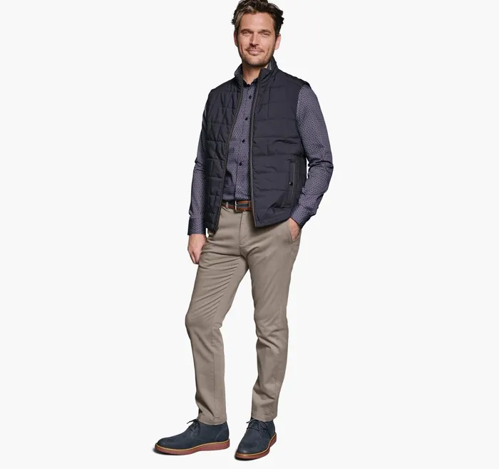 JohnstonandMurphy Coats Jackets and Vests Box Quilted Vest Navy 8211 Men JohnstonandMurphy Coats Jackets and Vests Box Quilted Vest Navy 8211 Men
