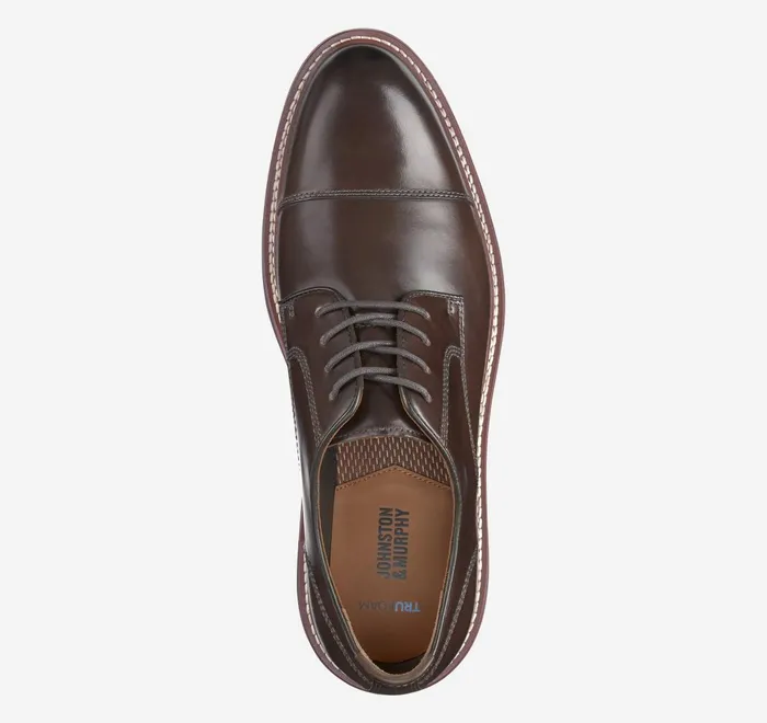 JohnstonandMurphy Dress Shoes Upton Cap Toe Mahogany Full Grain 8211 Men JohnstonandMurphy Dress Shoes Upton Cap Toe Mahogany Full Grain 8211 Men