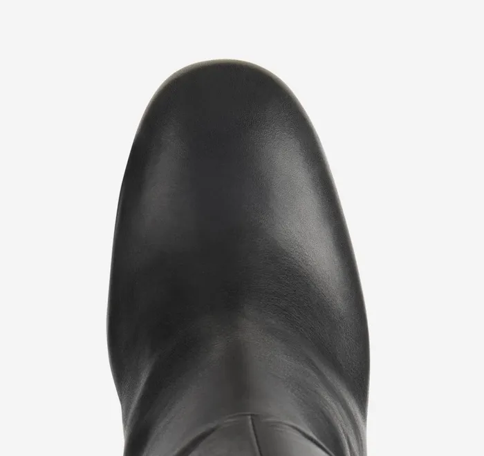 JohnstonandMurphy Heels and Platform Wedges Charlotte KneeHigh Boot Black Italian Nappa 8211 Women JohnstonandMurphy Heels and Platform Wedges Charlotte KneeHigh Boot Black Italian Nappa 8211 Women