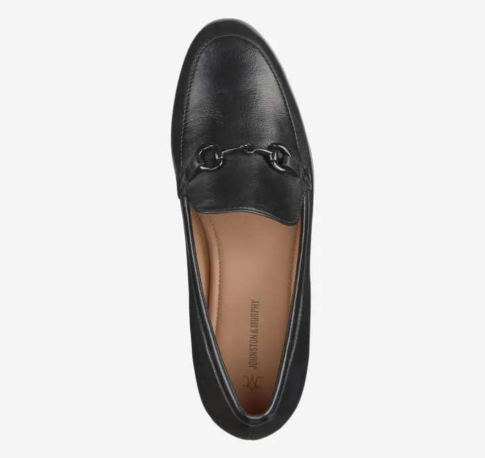 JohnstonandMurphy Mules and Loafers Ali Bit Loafer Black Glove Leather 8211 Women JohnstonandMurphy Mules and Loafers Ali Bit Loafer Black Glove Leather 8211 Women
