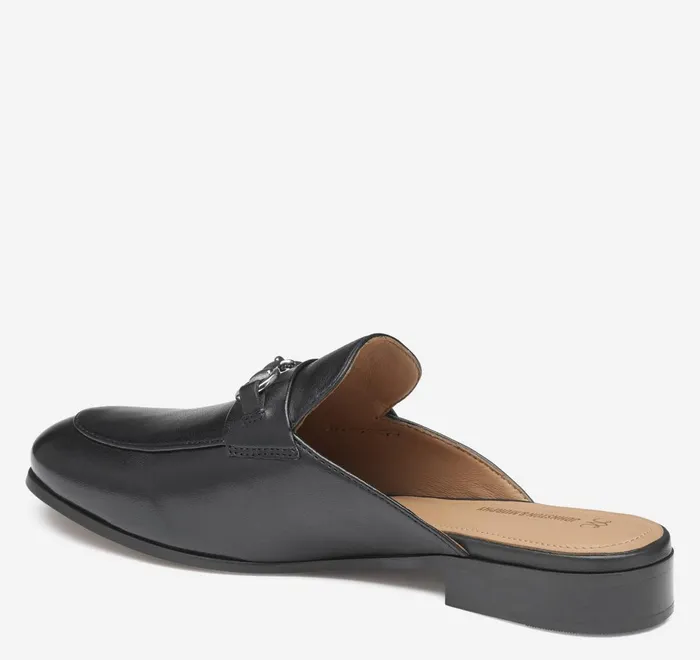 JohnstonandMurphy Mules and Loafers Ali Bit Mule Black Glove Leather 8211 Women