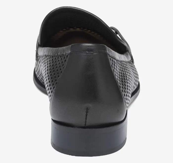JohnstonandMurphy Mules and Loafers Ali Perfed Bit Loafer Black Glove Leather 8211 Women JohnstonandMurphy Mules and Loafers Ali Perfed Bit Loafer Black Glove Leather 8211 Women