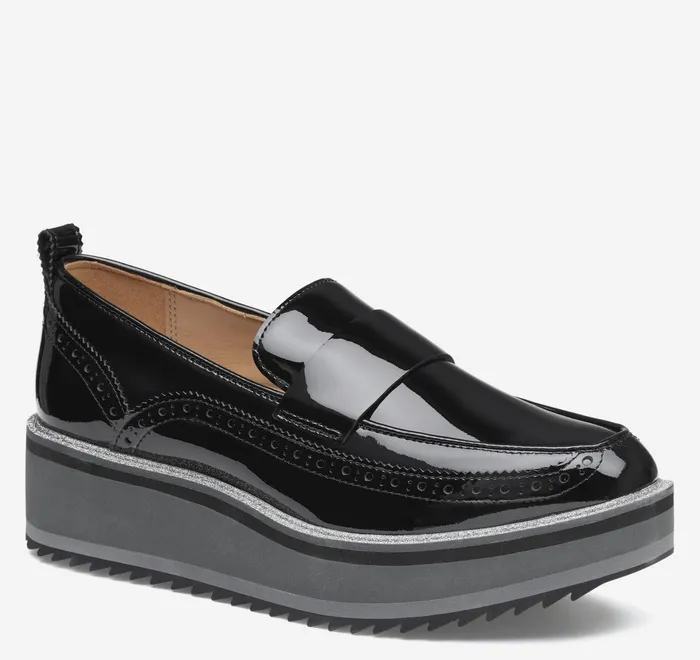 JohnstonandMurphy Mules and Loafers Gracelyn Loafer Black Patent Leather 8211 Women JohnstonandMurphy Mules and Loafers Gracelyn Loafer Black Patent Leather 8211 Women