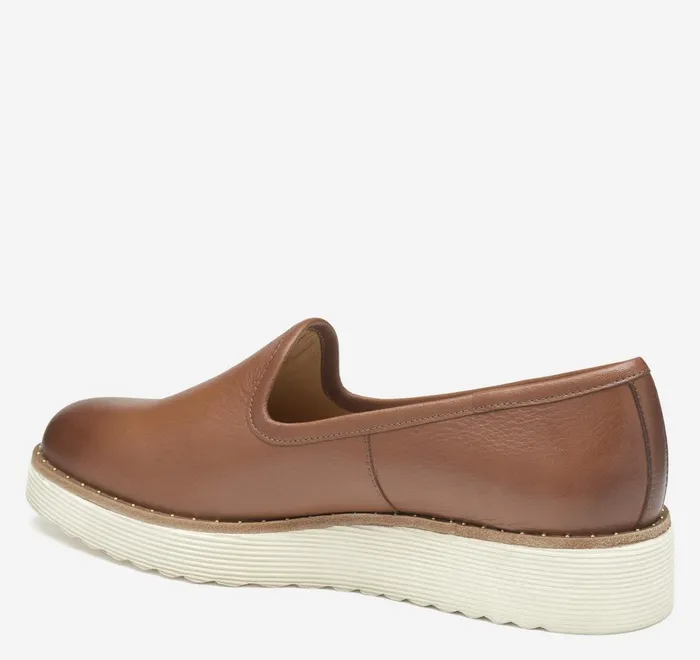 JohnstonandMurphy Mules and Loafers Mitzi Venetian Cognac Calfskin 8211 Women