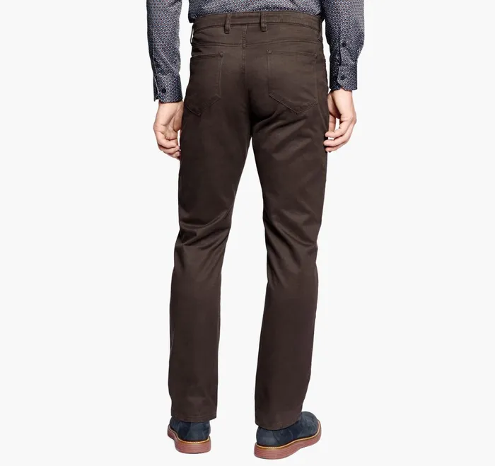 JohnstonandMurphy Pants and Jeans FivePocket Pants Brown 8211 Men JohnstonandMurphy Pants and Jeans FivePocket Pants Brown 8211 Men