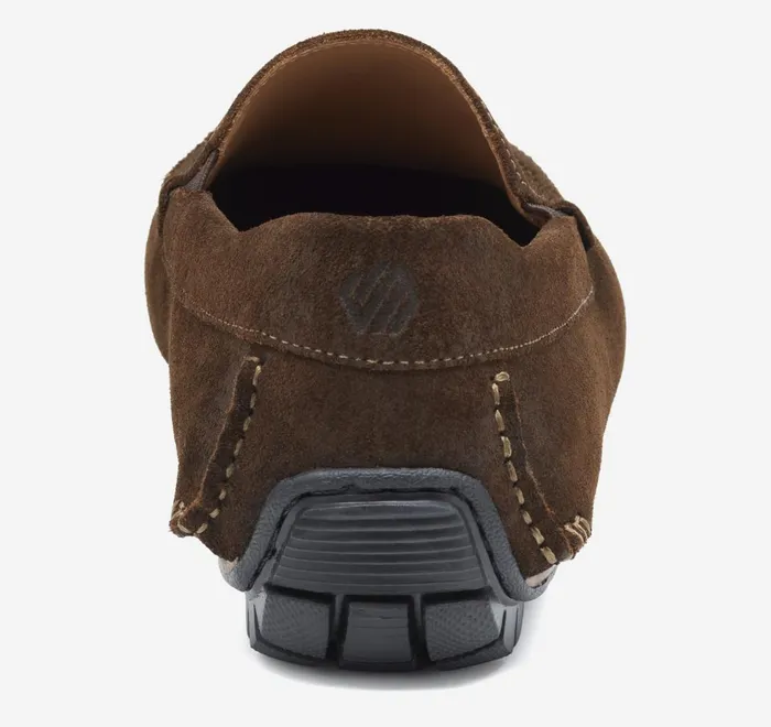 JohnstonandMurphy SlipOns and Loafers Cort 20 Venetian Loafer Dark Brown Waxed English Suede 8211 Men JohnstonandMurphy SlipOns and Loafers Cort 20 Venetian Loafer Dark Brown Waxed English Suede 8211 Men