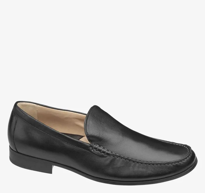 JohnstonandMurphy SlipOns and Loafers Cresswell Venetian Loafer Black Sheepskin 8211 Men JohnstonandMurphy SlipOns and Loafers Cresswell Venetian Loafer Black Sheepskin 8211 Men