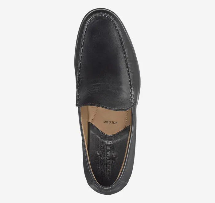 JohnstonandMurphy SlipOns and Loafers Cresswell Venetian Loafer Black Sheepskin 8211 Men JohnstonandMurphy SlipOns and Loafers Cresswell Venetian Loafer Black Sheepskin 8211 Men