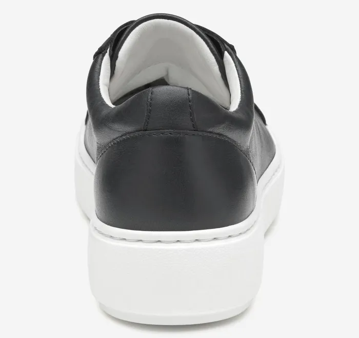 JohnstonandMurphy Sneakers Cammie LaceUp Black Tumbled Full Grain 8211 Women