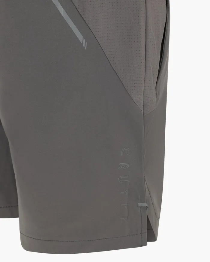 Junior Cruyff Bottoms Flame Shorts Antracite
