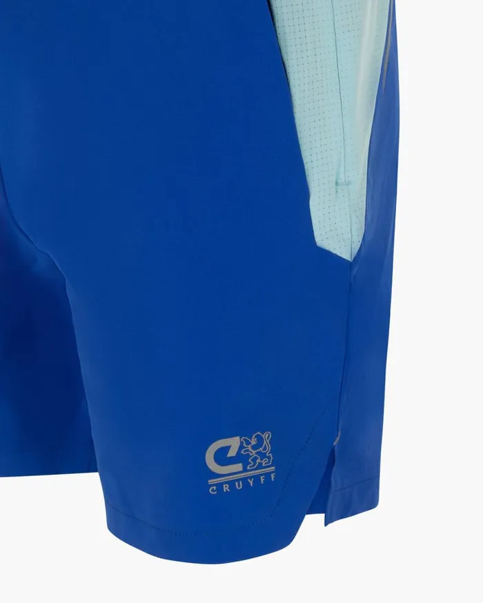 Junior Cruyff Bottoms Flame Shorts Blue