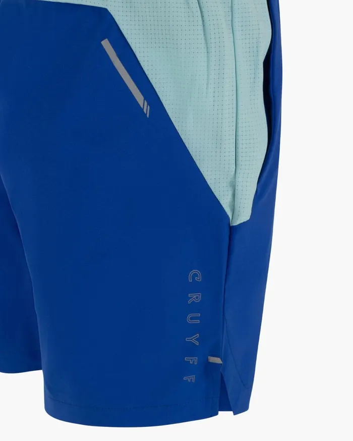 Junior Cruyff Bottoms Flame Shorts Blue