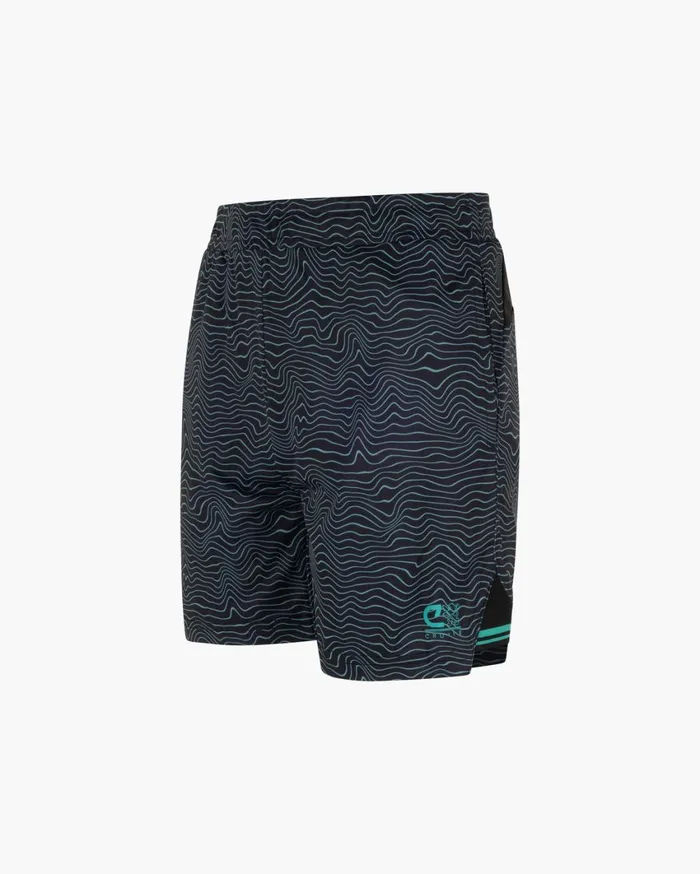 Junior Cruyff Bottoms Icon Shorts Blue