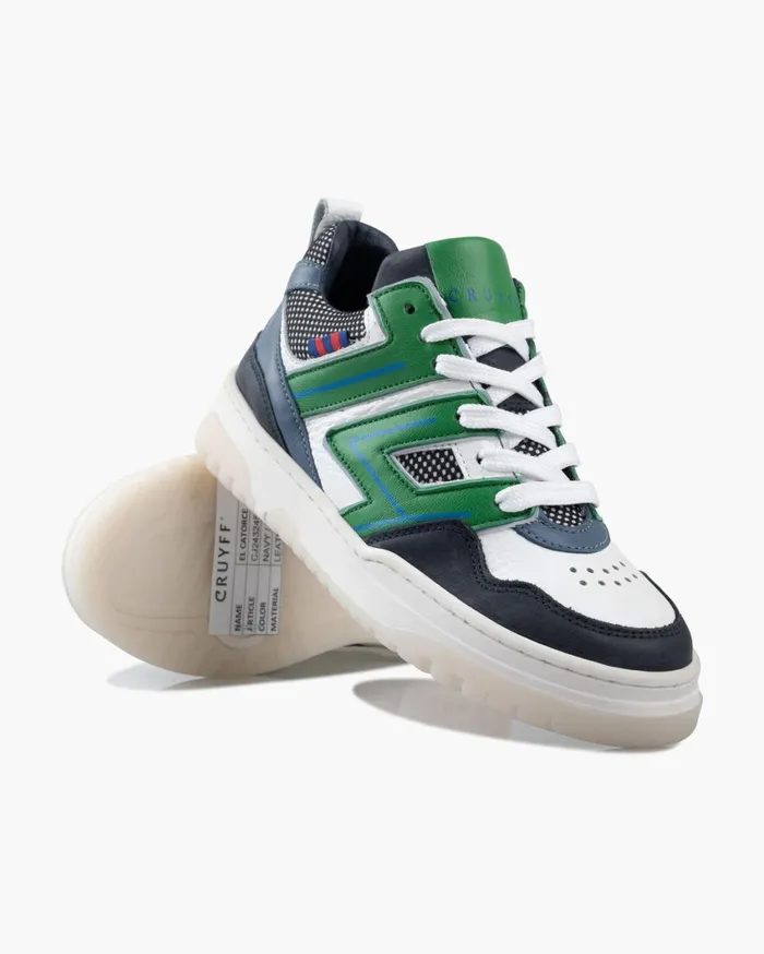 Junior Cruyff Sneakers El Catorce Navygreen