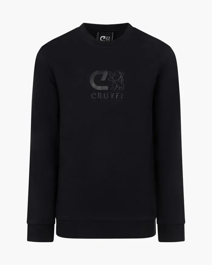 Junior Cruyff Sweats and Hoodies Classic Crewneck Black
