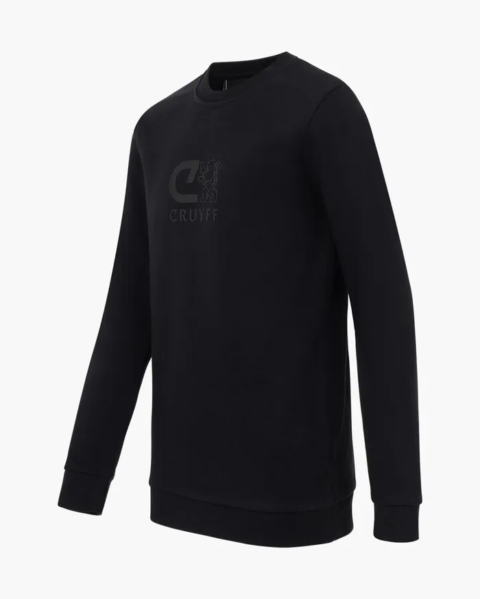 Junior Cruyff Sweats and Hoodies Classic Crewneck Black