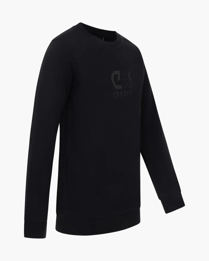 Junior Cruyff Sweats and Hoodies Classic Crewneck Black