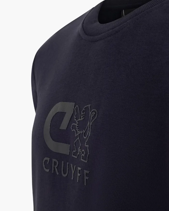 Junior Cruyff Sweats and Hoodies Classic Crewneck Navy Junior Cruyff Sweats and Hoodies Classic Crewneck Navy