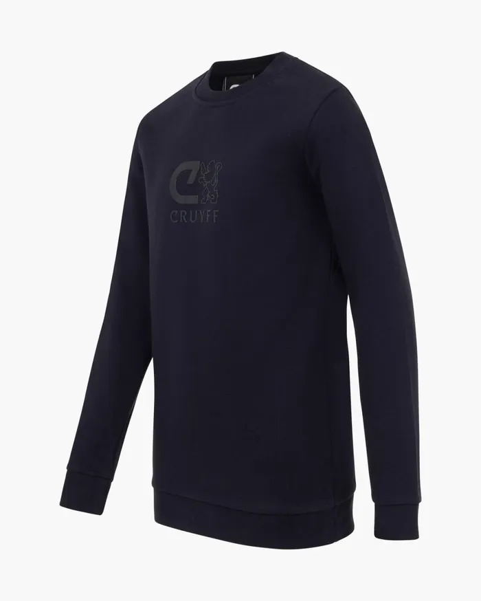 Junior Cruyff Sweats and Hoodies Classic Crewneck Navy Junior Cruyff Sweats and Hoodies Classic Crewneck Navy