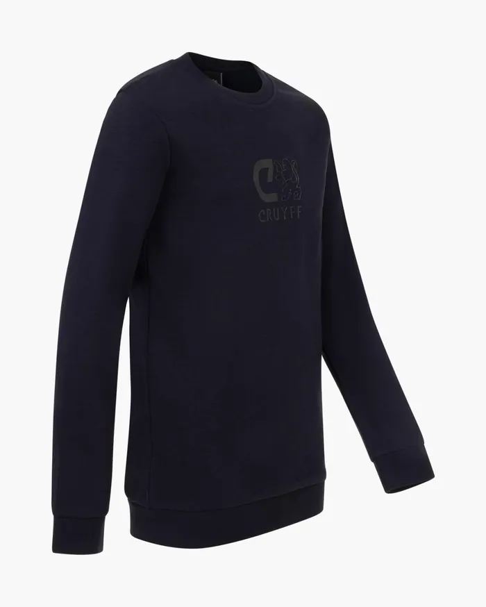 Junior Cruyff Sweats and Hoodies Classic Crewneck Navy Junior Cruyff Sweats and Hoodies Classic Crewneck Navy